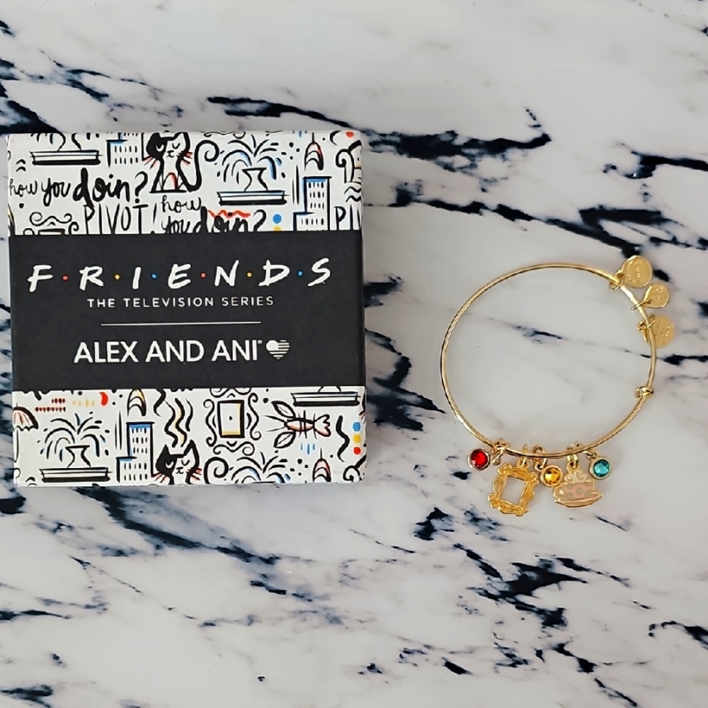 Alex and Ani Friends Charm Bracelet